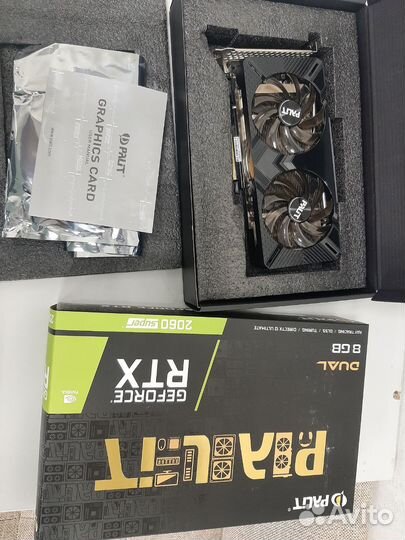 Видеокарта rtx 2060 super 8gb palit
