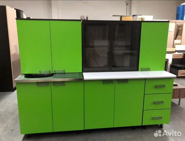 Кухня 2 метра (олива)