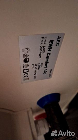 Электрический водонагреватель AEG EWH Comfort 100