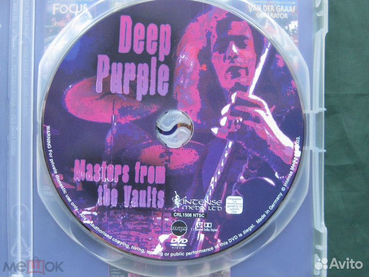 Deep purple DVD фирменный