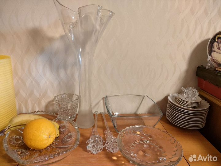 Хрусталь, стекло