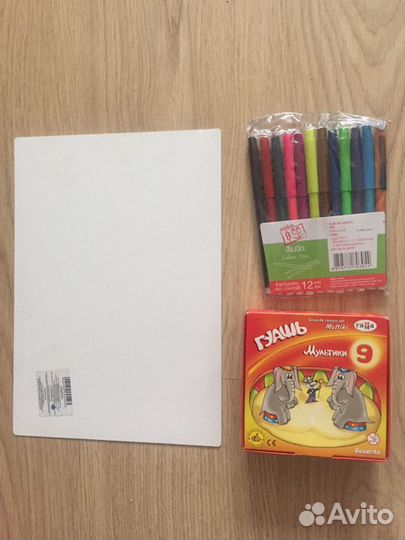 Блокноты,карандаши гибкие, планинг, фломастеры