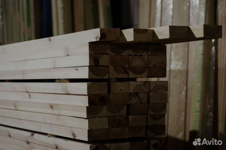 Домашний брус лиственницы