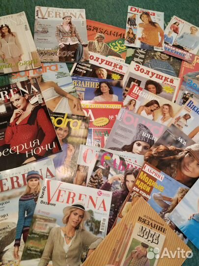 Журналы по вязанию и шитью