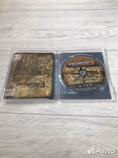 Диск на ps3 Uncharted 3 Иллюзии Дрейка