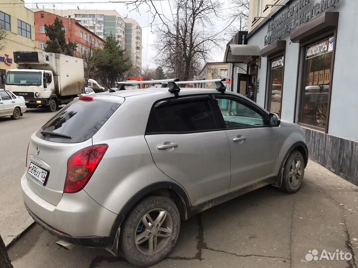 SsangYong Action багажник на крышу + установка