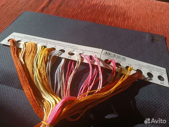 Набор для вышивания Иероглиф радость 24x25,5 см