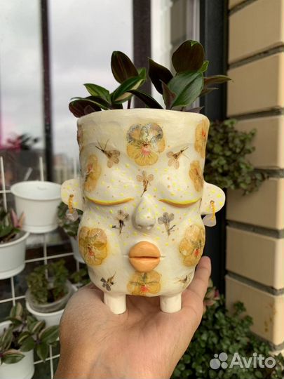 Кашпо ручной работы