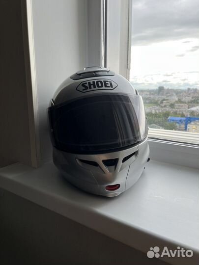 Шлем Shoei Multitec + Scala Rider 2