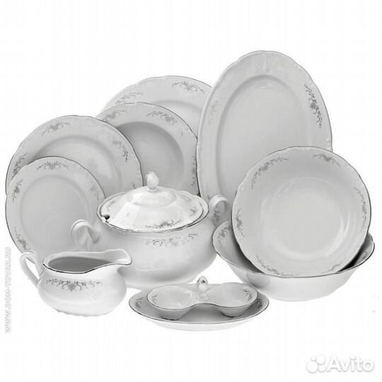 Ч/с и с/с Констанция Серый орнамент Чехия