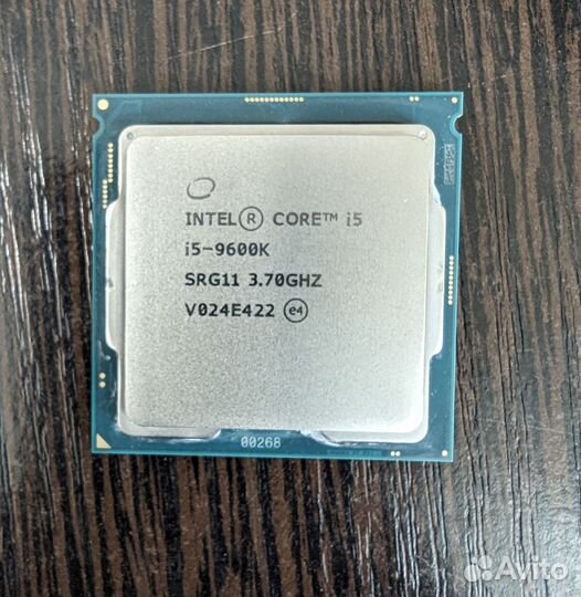 I5 9600K 4600 MHZ Lga 1151V2 Топовый i5
