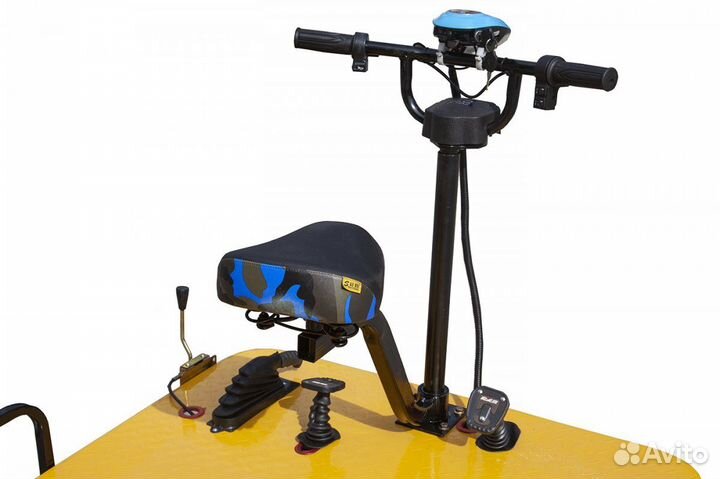 Электрическая тележка платформенная - трицикл