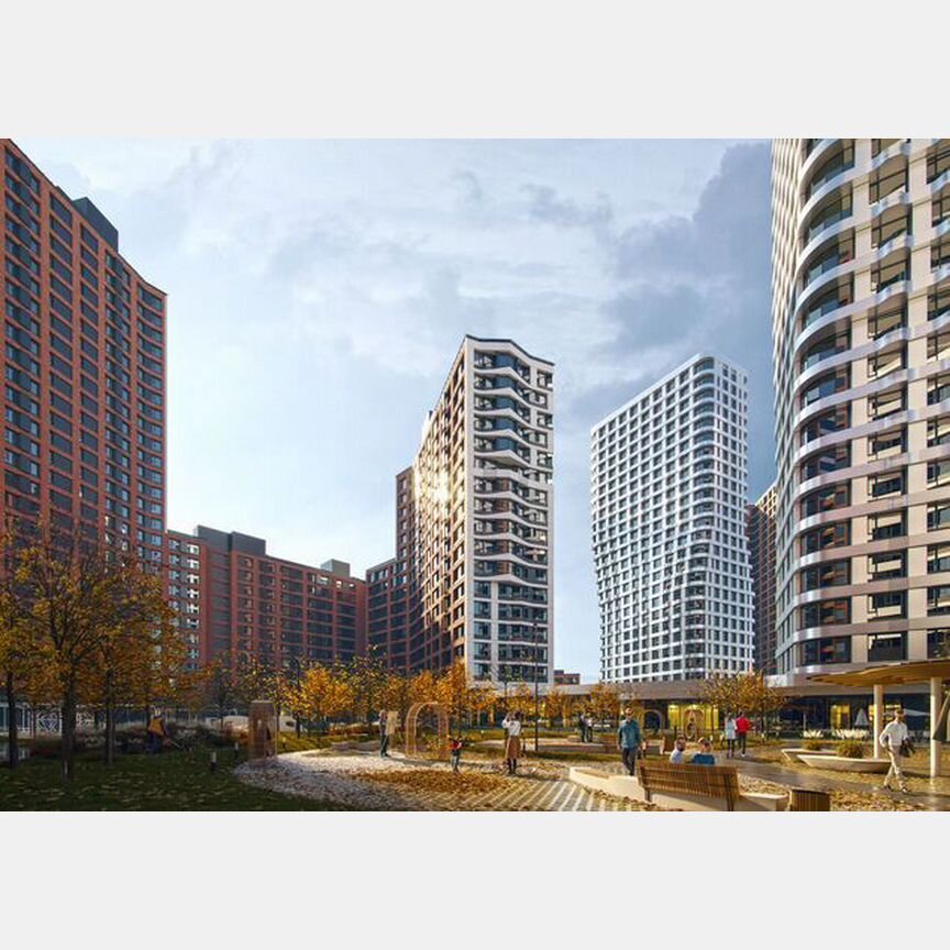 1-к. квартира, 43,9 м², 12/27 эт.