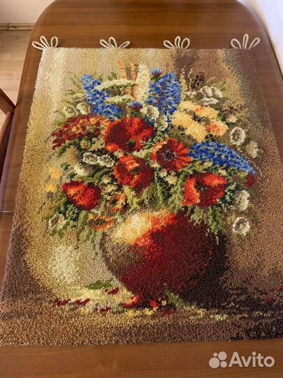 Пано из шерсти. 95х76. Германия. Винтаж