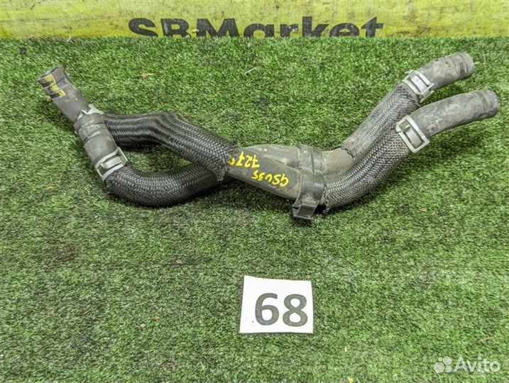 Патрубок печки Toyota Harrier GSU35 2GR-FE 2008