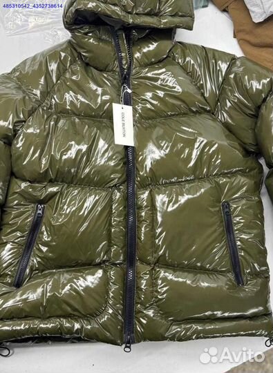 Пуховик Cole Buxton зеленый качество (Арт.67315)