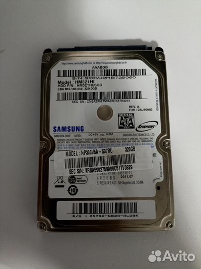 HDD Samsung 2.5