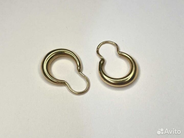 Золотые серьги