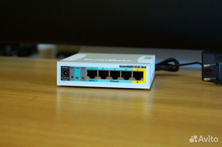 Маршрутизатор mikrotik rb951ui-2Hnd