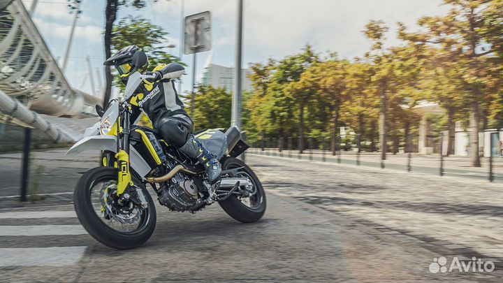 Husqvarna 701 Supermoto от официального дилера