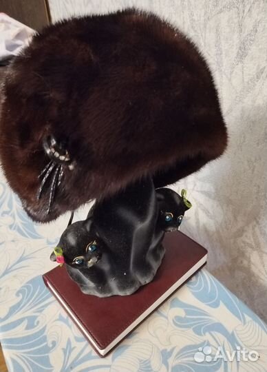Шапка норковая женская