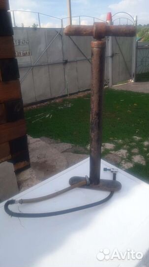 Насос ручной для велосипеда мото авто