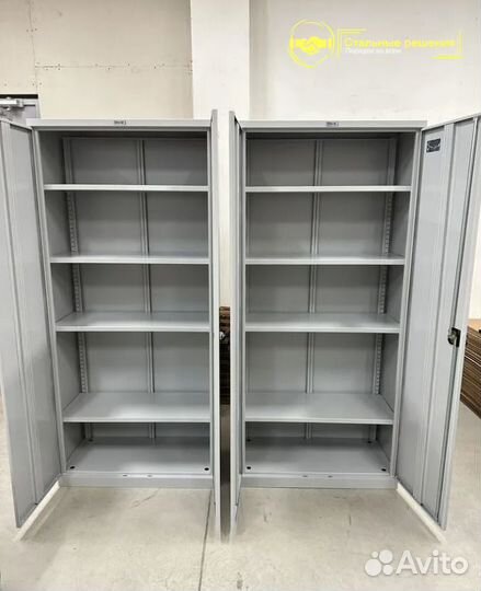 Шкаф металлический архивный с полками