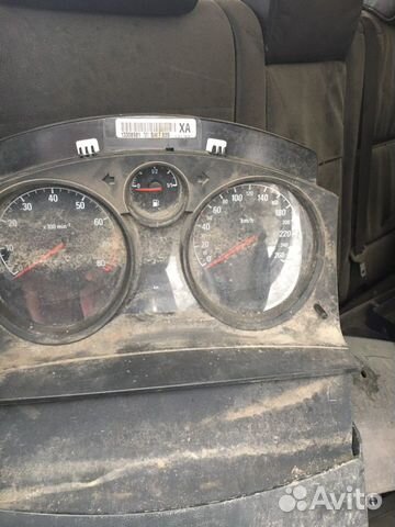 Приборная панель Zafira B спидометр пробег 50 тыс