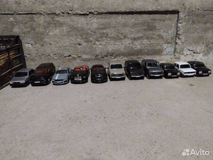 Машинки пакетом 1 24