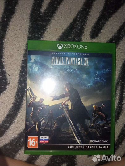 Диск на xbox one Final Fantasy.Xv