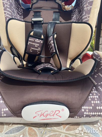 Детское автокресло 9 до 36 кг Siger индиго isofix