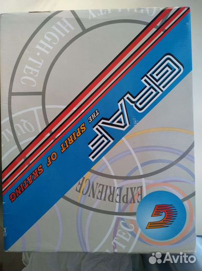 Коньки фигурные graf Davos Gold взрослые