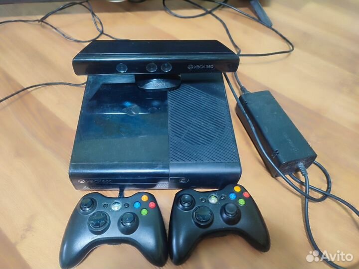 Xbox 360 250 гб, непрошитый, kinect