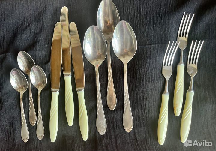 Набор столовых приборов СССР нержавейка
