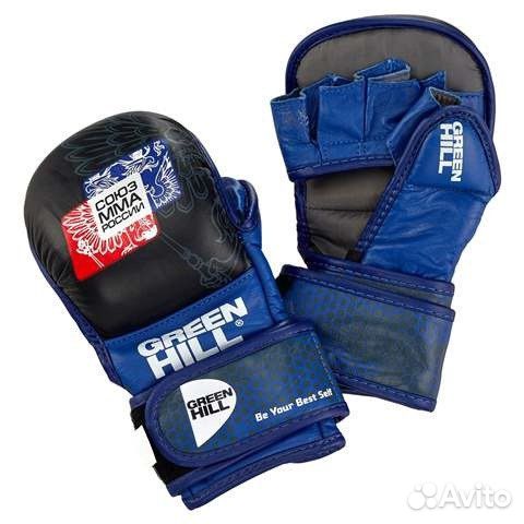 Перчатки краб союз мма России красный Green hild