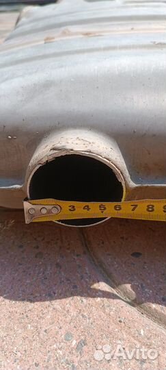 Задняя банка глушителя Ауди