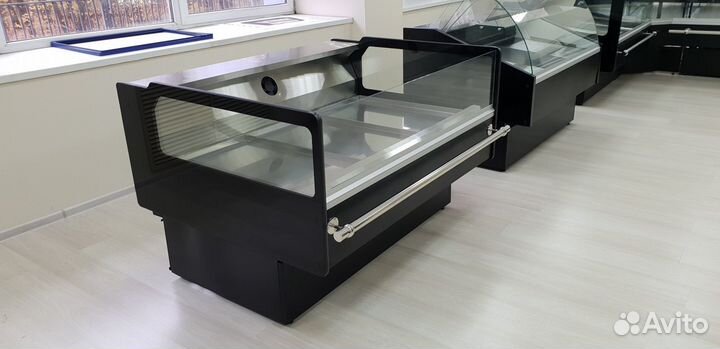 Витрина универсальная Rimo Cube Black -6.+6 C