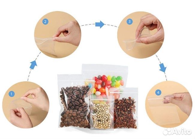 Пакеты zip lock грипперы все виды