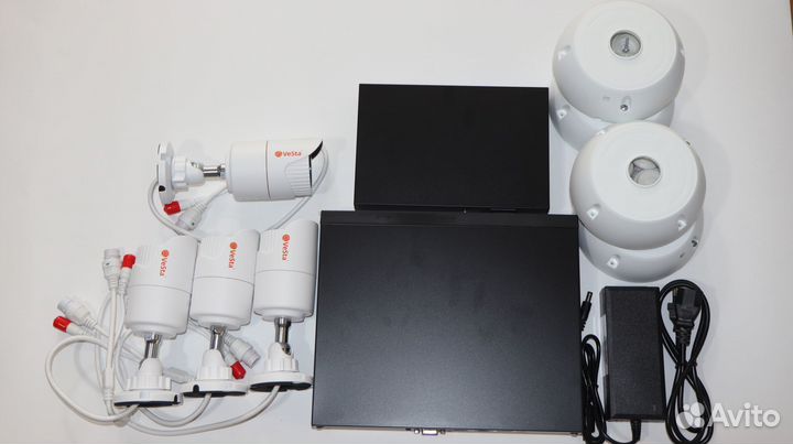 Комплект видеонаблюдения vesta (4 камеры)