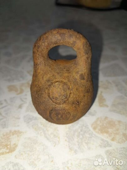 Старинные гирьки