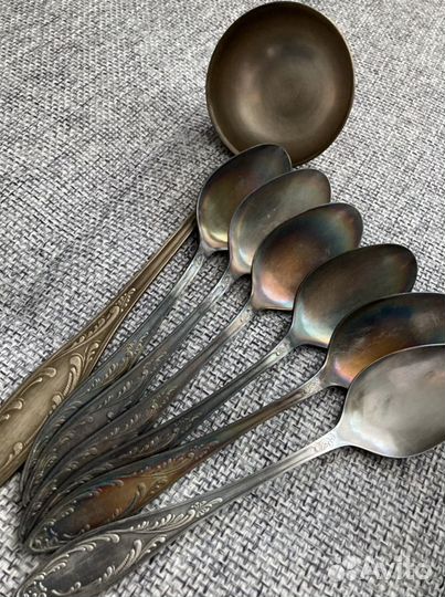 Мельхиоровый набор