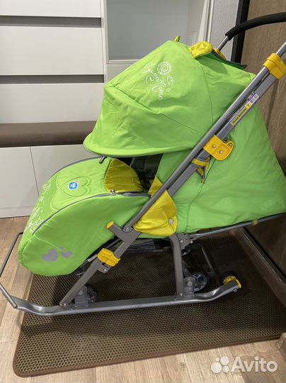 Коляска санки