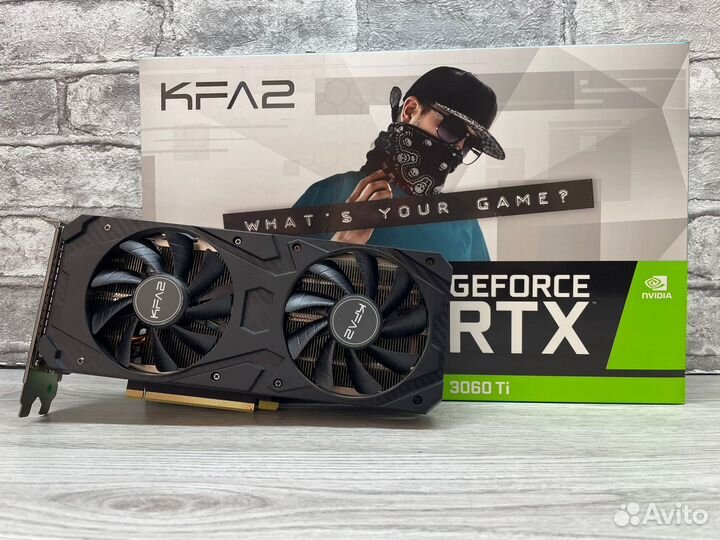Видеокарта KFA2 GeForce RTX 3060 Ti core 8Gb днс