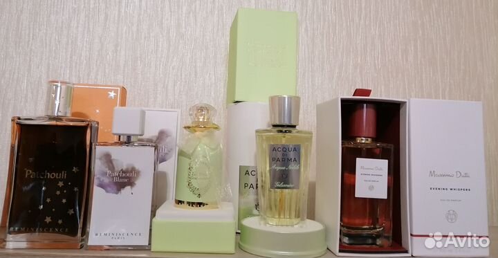 Парфюм женский начатый, 2 часть