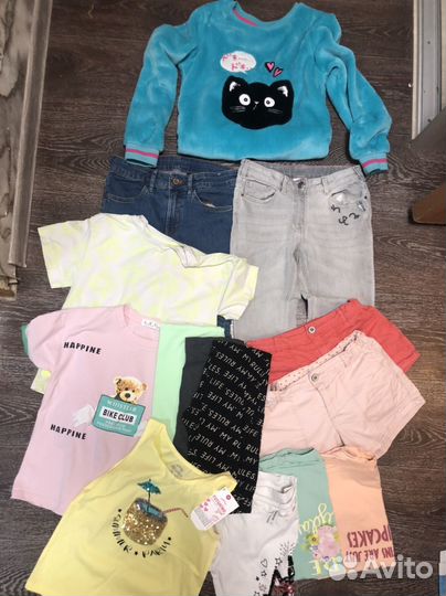Пакет вещей на девочку 134-130