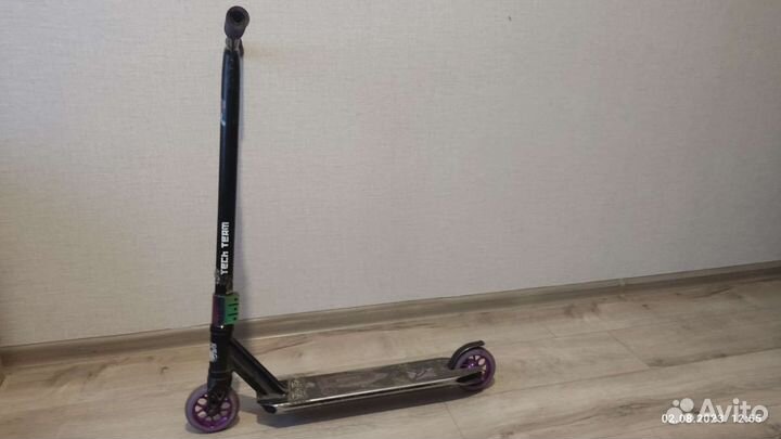 Самокат трюковой tech team