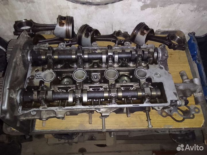 Головка блока целиндров 3-S GE тоета карина ед