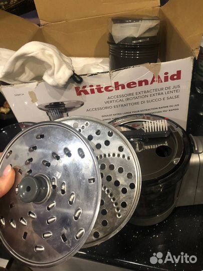 Насадка соковыжималка шнековая kitchenaid, 5KSM1JA