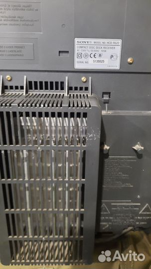 Музыкальный центр sony