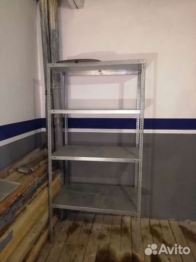 Стеллаж оцинкованый металлический
